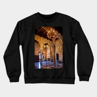 Greece. Rhodes. Palace of the Grand Master. Interior. Crewneck Sweatshirt